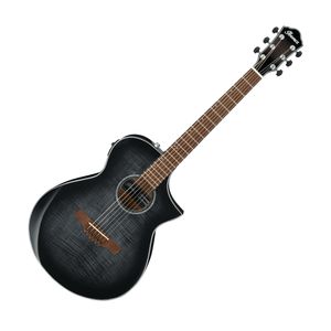 Guitarra electroacústica Ibanez AEWC400 TKS - Transparent Black Sunburst