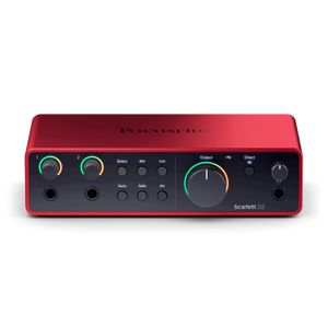 Interfaz de audio Focusrite Scarlett 2i2 4th Gen