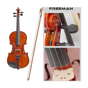 Violín Freeman Classic 4/4 1414YB - color madera