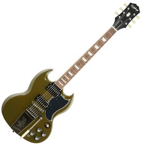 Guitarra eléctrica Epiphone  SG Standard '60 Maestro Vibrola - Olive Drab