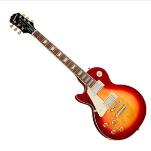 Guitarra eléctrica Zurda Epiphone Les Paul Standard 50s color Cherry Sunburst