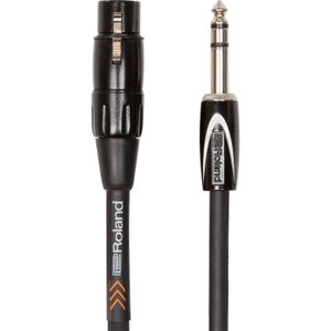 Cable TRS M a XLR H Roland RCC-5-TRXF Black series