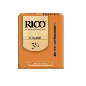 Cañas para clarinete Sib 3.5 Rico RCA1035 10 unidades