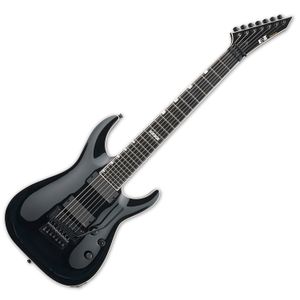 Guitarra eléctrica ESP E-II Horizon FR-7 7 cuerdas -Black