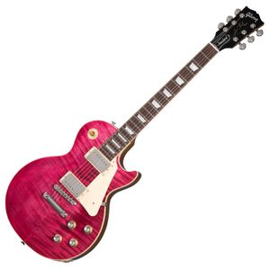 Guitarra eléctrica Gibson Les Paul Standard 60s Figured Top - Transclucent Fuchsia