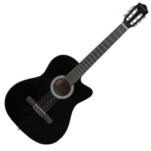 Guitarra acústica Vizcaya 4/4 FC-39CW BK  con funda