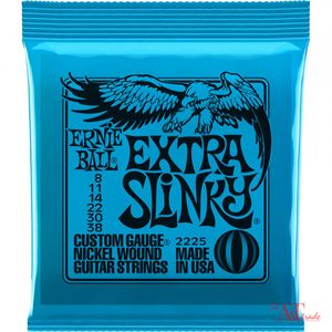 Cuerda de guitarra eléctrica Ernie Ball P02225 Extra Slinky 8-38