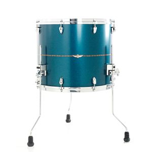 Floor tom TAMA Star Bubinga 16 x 16" - Satin Blue Metallic