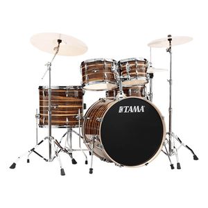 Batería acústica Tama Imperialstar IP50H6W 5 piezas - Coffee Teak Wrap