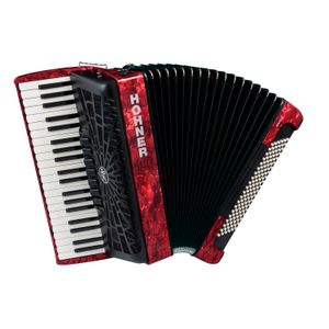 Acordeon Hohner Bravo III 120 - Rojo