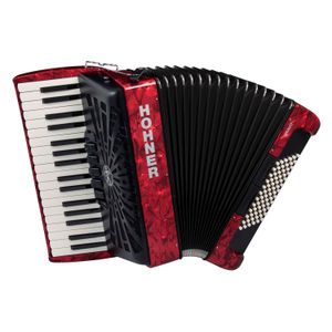 Acordeón Hohner Bravo III 72 A16632 - Red