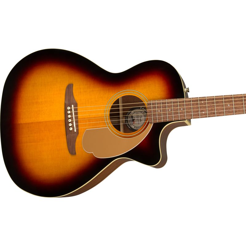 Guitarra electroacústica Fender Newporter Player - Sunburst