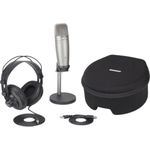 6-pack-de-microfono-y-audifonos-samson-usb-C2-A0c01u-sr850-pro-recording-podcast-1103526