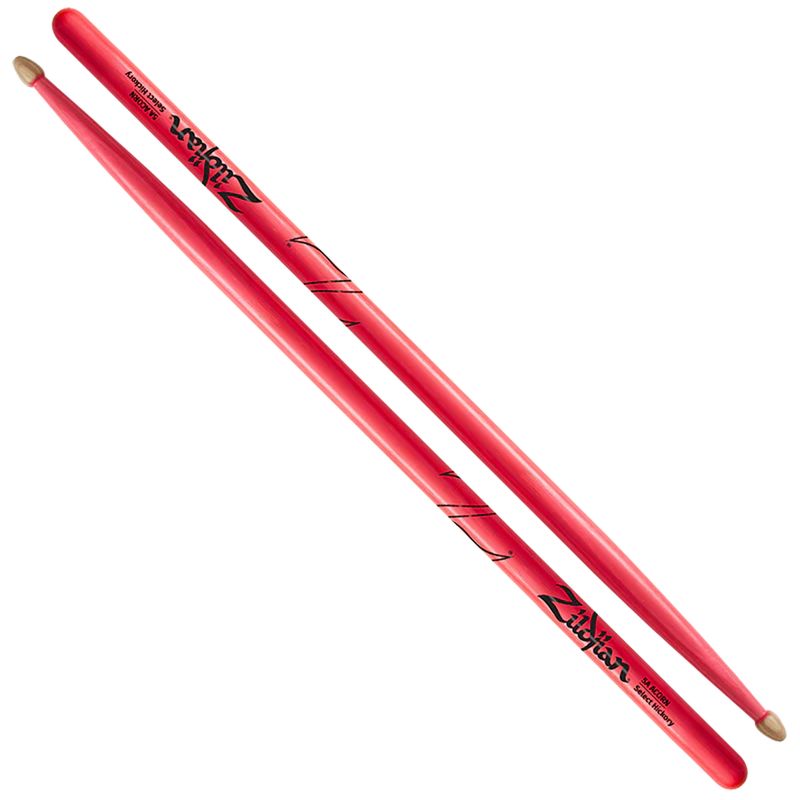 1-baquetas-zildjian-5a-madera-bellota-neon-pink-1106207