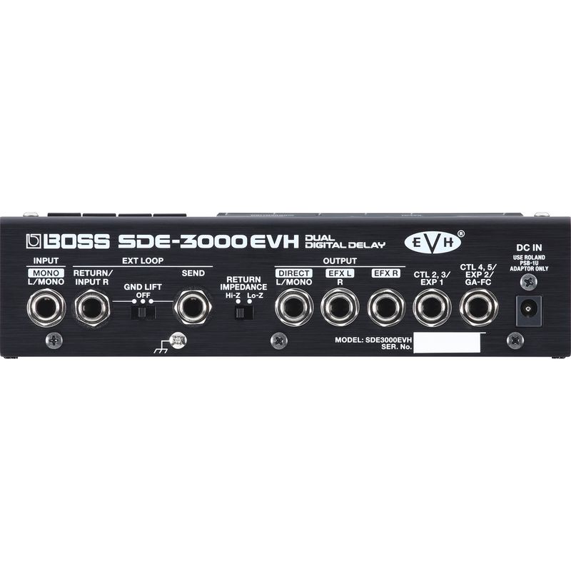 Pedal de efecto Boss SDE-3000D Dual Digital Delay - Audiomusica