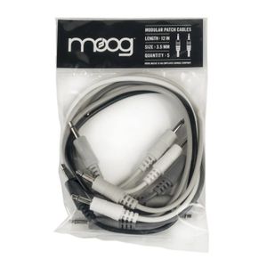 Pack de cables patch Moog Mother 32 12 " 5 unidades