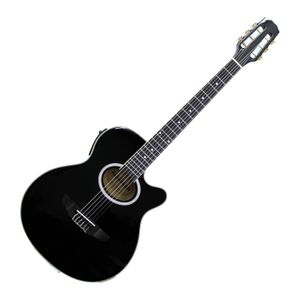 Guitarra eléctroacústica Freeman FRA95NCET - Black