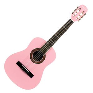 Guitarra clásica para niño Vizcaya ARCG12 color rosado