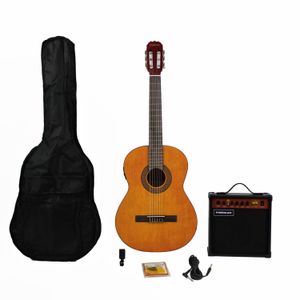 Pack de guitarra eléctroacústica Freeman  Classic EAGLE - Natural