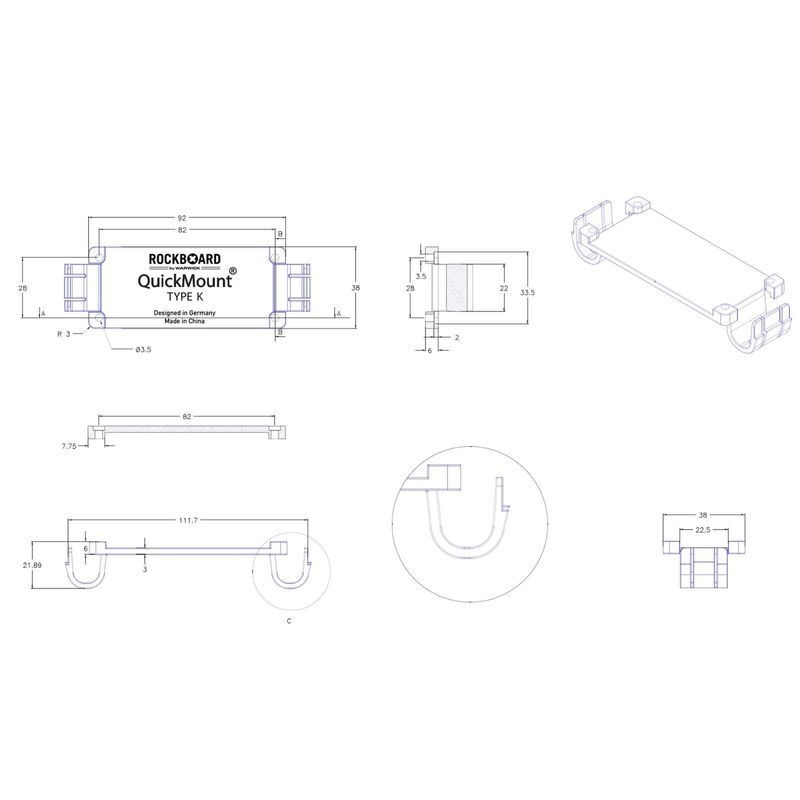 6-placa-de-montaje-rockboard-k-para-pedales-mooer-micro-series-1112897