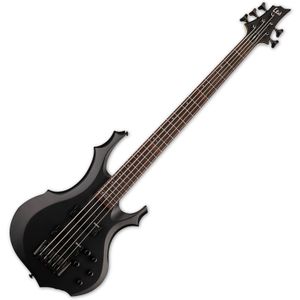 Bajo eléctrico LTD F-205 - Black Satin 5 cuerdas