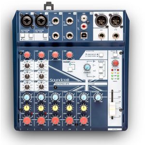 Mixer Soundcraft Notepad 8-Fx con USB y efectos