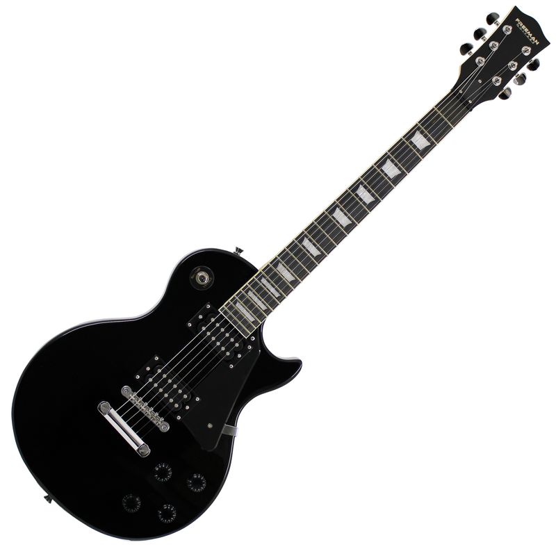 1-Guitarra-electrica-Freeman-LP-SLP-100-Negra