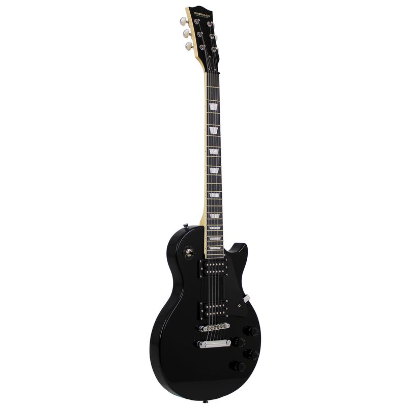 2-Guitarra-electrica-Freeman-LP-SLP-100-Negra