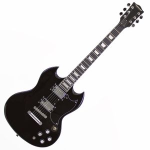 Guitarra eléctrica Freeman SG SSG-10 Negra