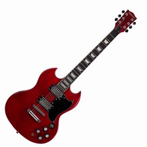 Guitarra eléctrica Freeman SG SSG-10 Rojo vino