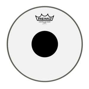 Parche Remo 10" Controlled Sound Clear Black Dot Top CS-0310-10