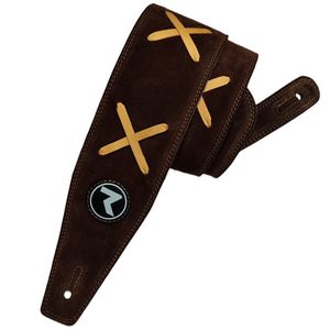 Correa Raven Straps Gilmour tribute 3" Brown