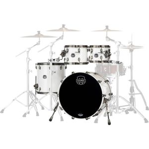 Shell Pack Mapex Saturn Evo SE529XMBPI - Polar White Black Brushed Hardware