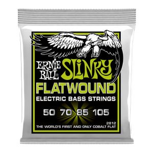 Cuerdas para bajo eléctrico Ernie Ball 50-105 Regular Slinky Flatwound P02812