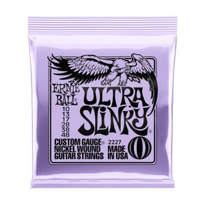 Cuerdas para guitarra eléctrica Ernie Ball 10-48 Ultra Slinky  P02227