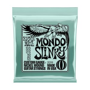 Cuerdas para guitarra eléctrica Ernie Ball 10.5-52 Mondo Slinky  P02211