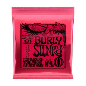 Cuerdas para guitarra eléctrica Ernie Ball 11-52 Burly Slinky  P02226