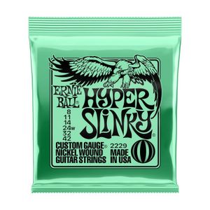 Cuerdas para guitarra eléctrica Ernie Ball 8-42 Hyper Slinky  P02229