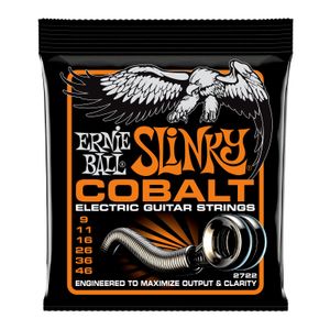 Cuerdas para guitarra eléctrica Ernie Ball 9-46 Hybrid Slinky Cobalt P02722