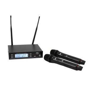 Micrófono inalámbrico de mano doble ARX Eu-2500 UHF