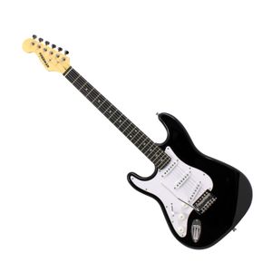 Guitarra eléctrica zurda Freeman FREG1003 negra