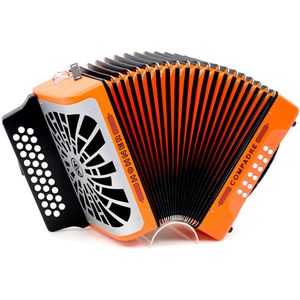 Acordeon Hohner Compadre GCF Orange