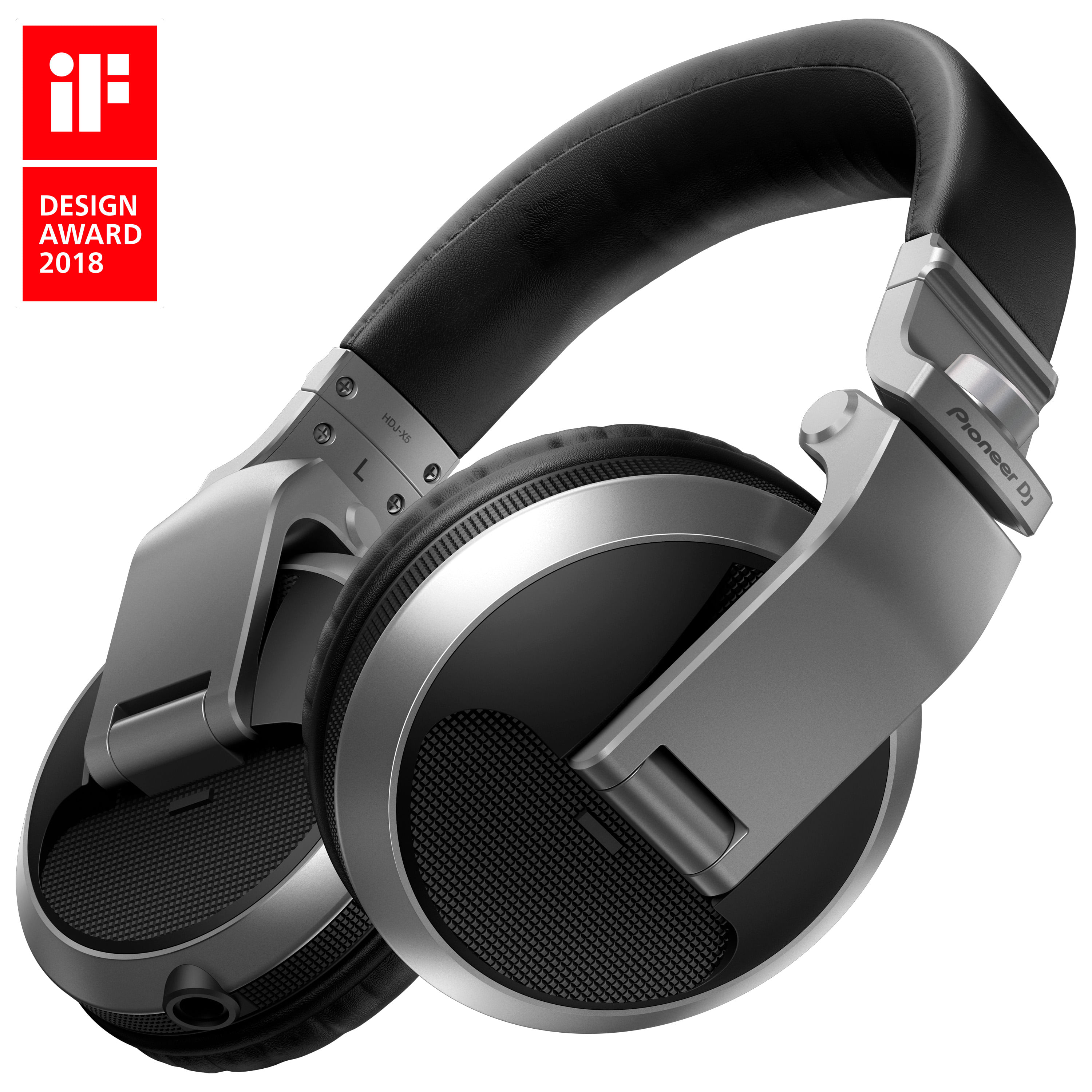 Audífonos dj Pioneer HDJ-X5-S - color silver