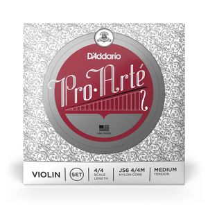 Set de cuerdas Daddario para violín Pro Arte J56 4/4M