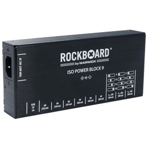 Fuente de poder Rockboard RBO Power Block ISO 9 IEC