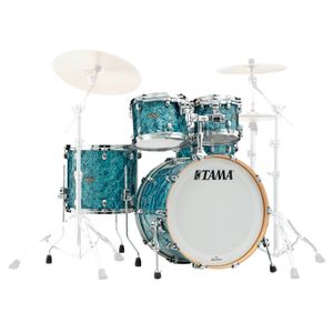Shell Pack Tama Starclassic Walnut Birch WBR42S 22" 4 piezas- Turquoise Pearl