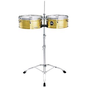 Timbaletas Meinl Luis Conte LC114" y 15" BRASS