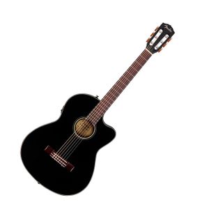 Guitarra electroacústica nylon Fender CN-140SCE - Black con Case