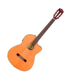 Guitarra electroacústica nylon Fender CN-140SCE - Natural con Case