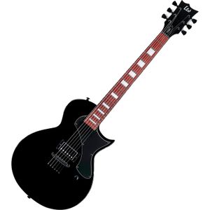 Guitarra eléctrica LTD EC201 FT Flat top - Black